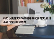 科幻小说作文800字初中生优秀范文,科幻小说作文800字作文